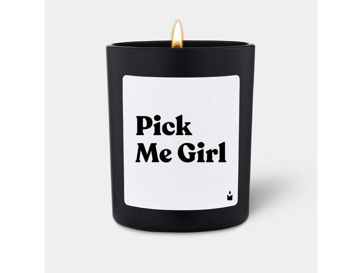 Duftkerze Schwarz Woody Pick Me Girl