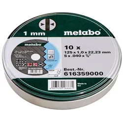 Metabo Trennscheiben SP Inox, TF 41 in Blechdose - A 46 T - 10 Stück - 616369000