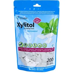 Miradent Xylitol Chewing Gum Minze Refill