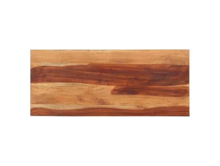 POUFGDR Tischplatte, Akazie, massiv, 140 x 60 cm Langlebiges tropisches Holz, leicht zu reinigen, einzigartige Farbe, kompatibel mit jedem Fuß