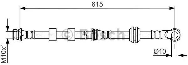 Bosch 1 987 481 842 Brake hose