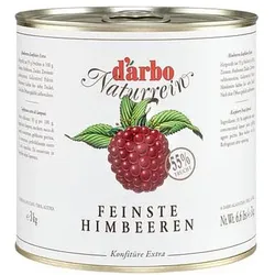 d'arbo Konfitüre »Naturrein Feinste Himbeeren« 3 kg