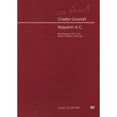 Requiem in C-Dur, Partitur, Taschenbuch von Charles Gounod, Carus-Verlag