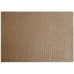 WECONhome Flachgewebe-Teppich Monoq natur 120x160 cm