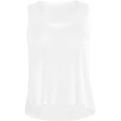 WINSHAPE Damen Seidig weiches Bambus-Tanktop BAMT001, Größe XXL in Weiß Weiß