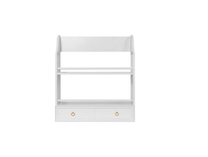 Raumhirsch Furniture Wandregal Royal, Weiß, Rechteckig, 68x75x23 cm, Wohnzimmer, Regale, Wandregale