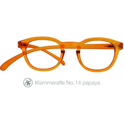 Lesebrille No.14 Klammeraffe emerald