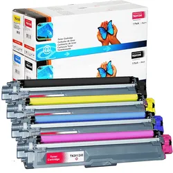 Gigao TN-421 Toner-Set kompatibel mit Brother für DCP-L8410CDW - BCMY 4 Farben