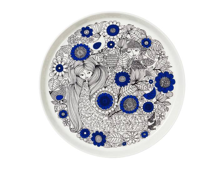 Arabia Assiette Pastoraali Ø24 cm Bleu