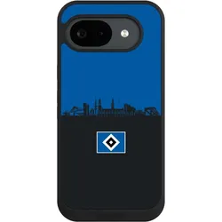Nivocase Handyhülle für Google Pixel 10a Hülle NIVOpure Case Schwarz HSV Hamburg Skyline (Google Pixel 10a), Smartphone Hülle, Schwarz