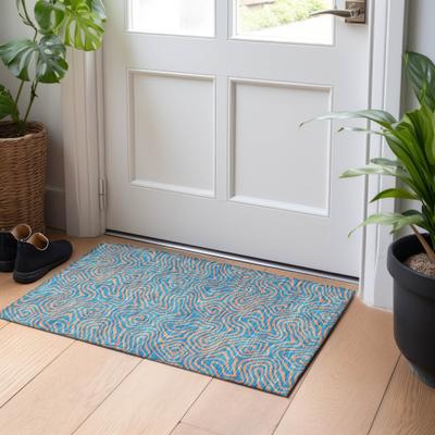 Addison Rugs Machine Washable Indoor/ Outdoor Modern Trance Chantille Rug
