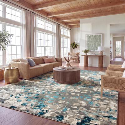 SAFAVIEH Monaco Shiloh Boho Abstract Modern Watercolor Area Rug