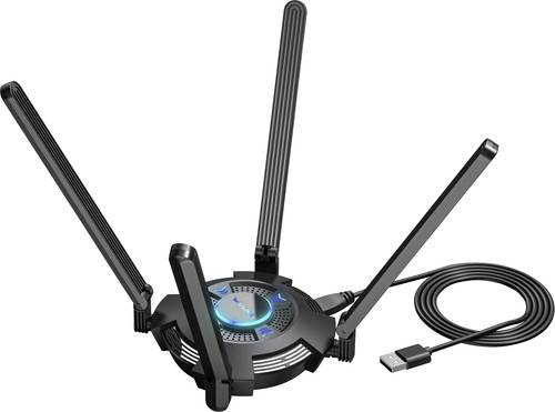 Wavlink Vitesse Ultra WiFi 6E AX5400 USB3.0 Adapter WLAN Adapter USB-A (USB 3.0) 5400MBit/s