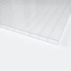 Exolon® Doppelstegplatten 16 mm multi UV 16/30 Farblos - Polycarbonat 1200 x 6000