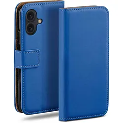 moex Book Case für iPhone 16 Klapphülle mit Kartenfach