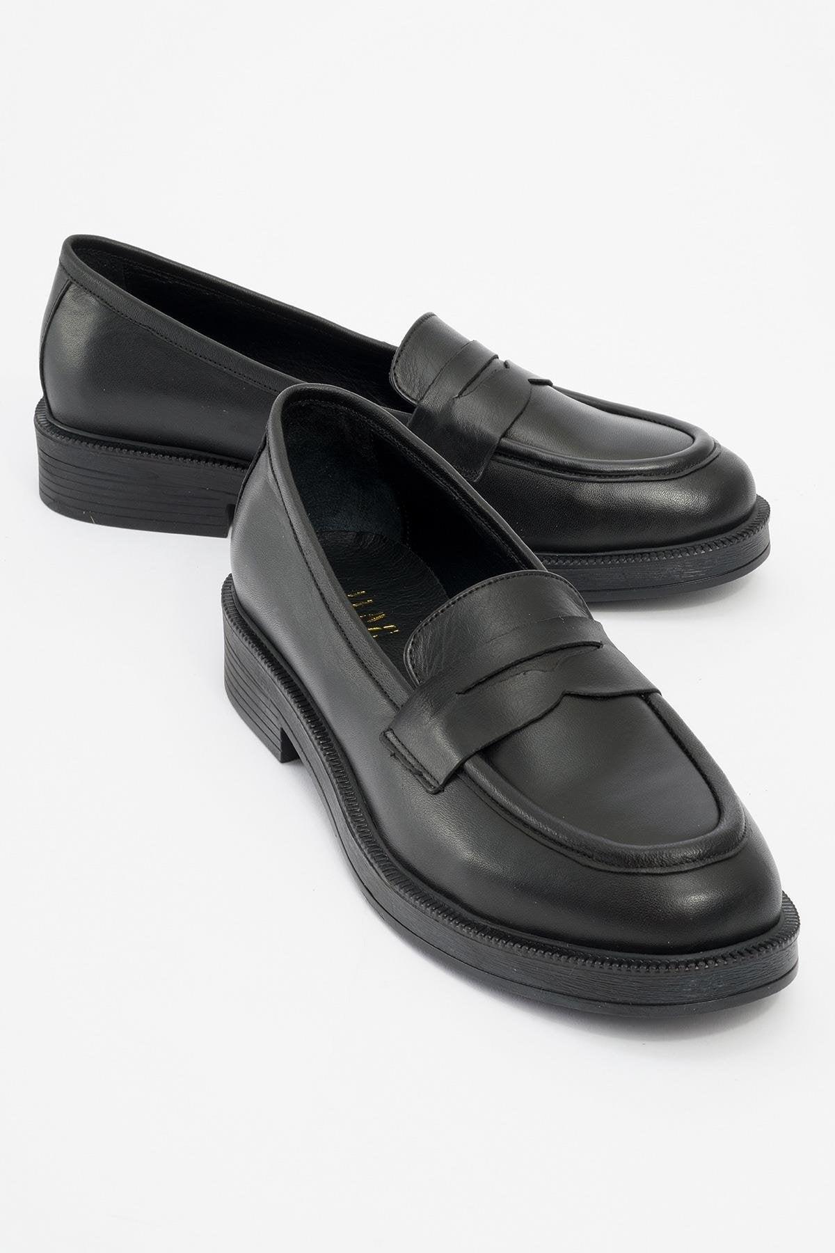Bree Plateau Penny Leder Loafer