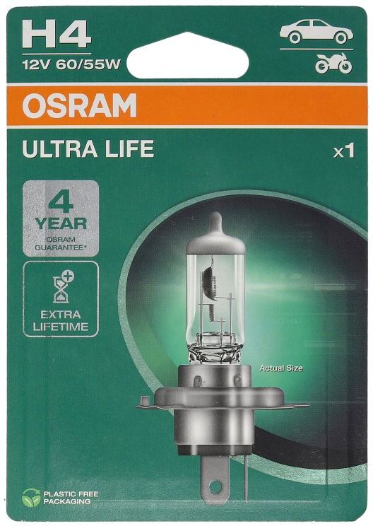 Glühlampe, Nebelscheinwerfer ULTRA LIFE ams-OSRAM 64193ULT-1BL