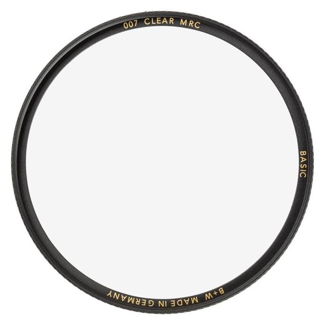 B+W CLEAR FILTER MRC BASIC 55mm (55 mm, Schutzfilter) (1101255)