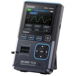 FNIRSI DSO-TC4 (3-in-1) Oszilloskop (10 MHz) + Transistortester + Signalgenerator