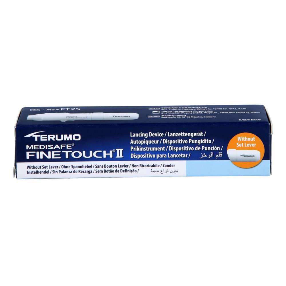 MeDiTa-Diabetes GmbH Terumo Medisafe Finetouch 2 Lanzettengerät ohne Hebel 11228999