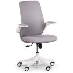 Bürostuhl mit Netzrücken BUTTERFLY, grau