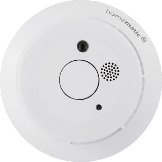 HOMEMATIC IP Rauchmelder "Funk-Rauchwarnmelder mit Q-Label 5er Set", weiß, H:4,5cm Ø:11cm, Gefahrenmelder