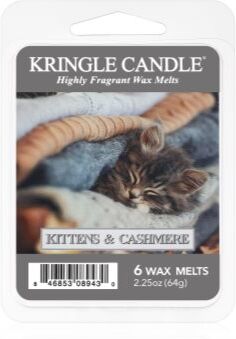 Kringle Candle Kittens & Cashmere cera derretida aromatizante 64 g. Kittens & Cashmere