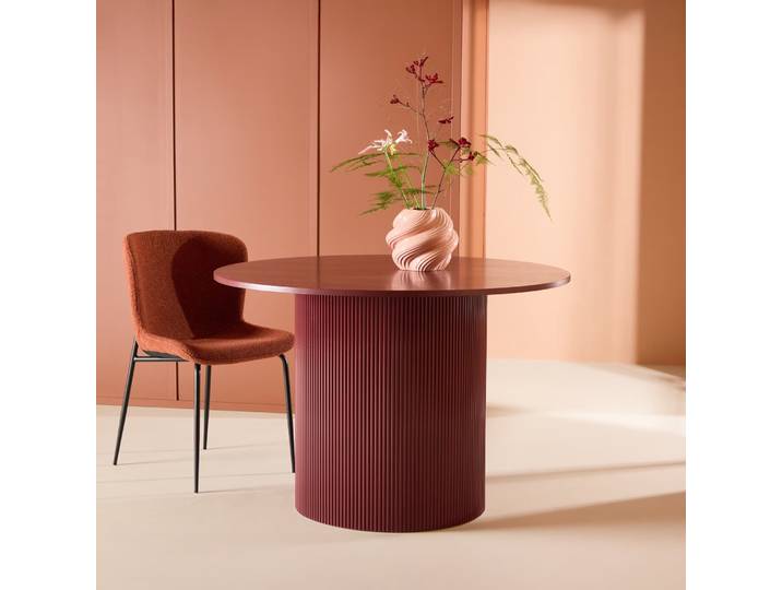 Nohr Ronde Eettafel Mistina 110cm - Burgundy
