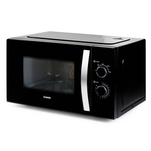 DOMO Mikrowelle Schwarz 900W
