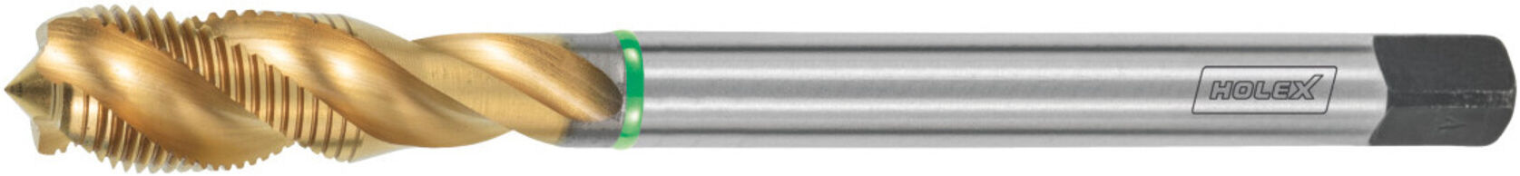 Holex Pro Tap Maschinen-Gewindebohrer HSS-E, TiN, G: G1/8 (137806 G1/8)