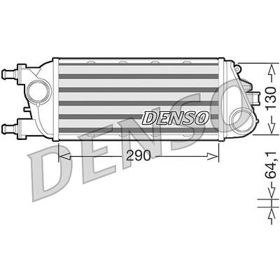 Denso Ladeluftkühler [Hersteller-Nr. DIT13003] für Lancia