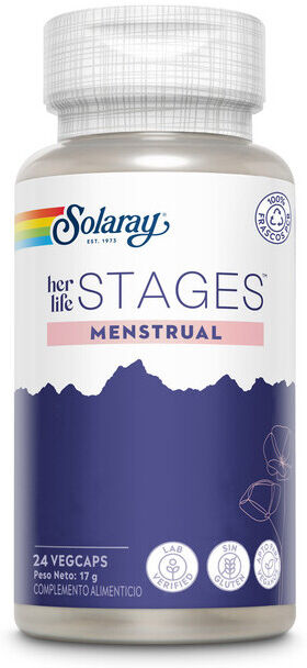 Solaray Menstrual Stages 24 Capsules