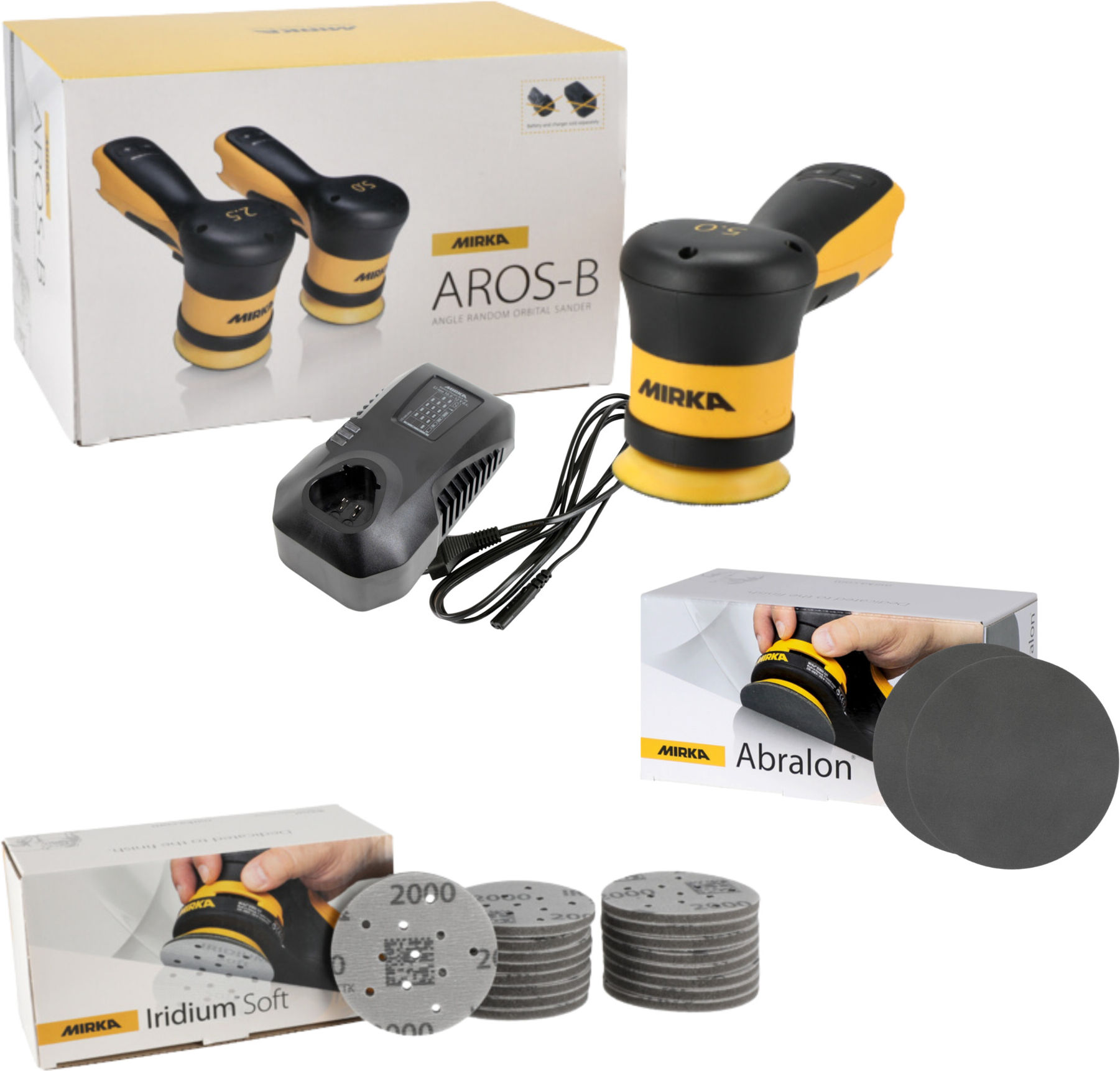 Mirka AROS-B-Paket Finish (KIT2617JCRMDE)