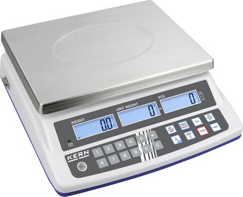 Kern Zählwaage CPE 30K-3 Wägebereich (max.) 30kg Ablesbarkeit 1g akkubetrieben, über Steckernetzteil