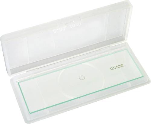 Bresser Optik 1/100mm Skala 5916710 Mikroskop-Objektträger Passend für Marke (Mikroskope) Bresser Optik