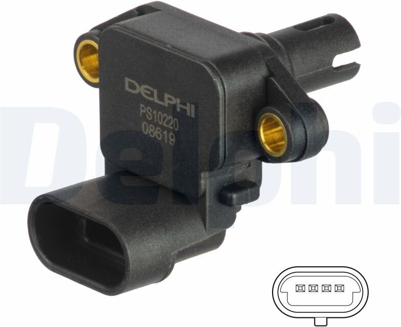 Delphi Sensor, Ladedruck Ps10220 Für Rover