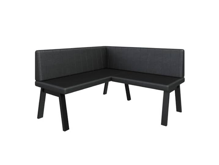 FURNISTAR Eckbank Akiko Metal A - Eckbankgruppe für Ihrem Esszimmer, Küche modern, Sitzecke, Essecke. Perfekt für Küche, Büro und Rezeption. Solide und Starke Verarbeitung. (130x130-Soft11)