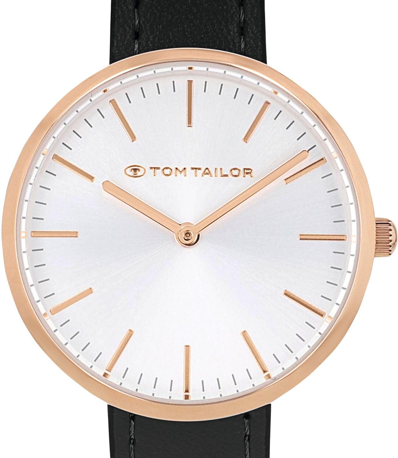 Quarzuhr TOM TAILOR, rosa (grau, silberfarben), Armbanduhren, Damen, roségoldfarben, Quarzuhr, Armbanduhr, Damenuhr, analog