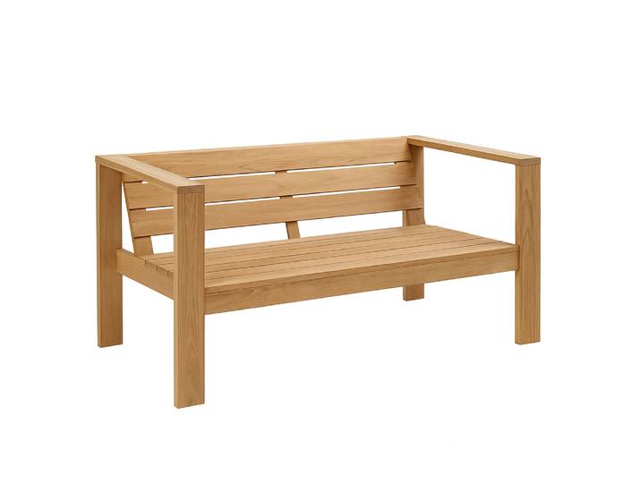Jan Kurtz Loungesofa BATTEN recyceltes Teak
