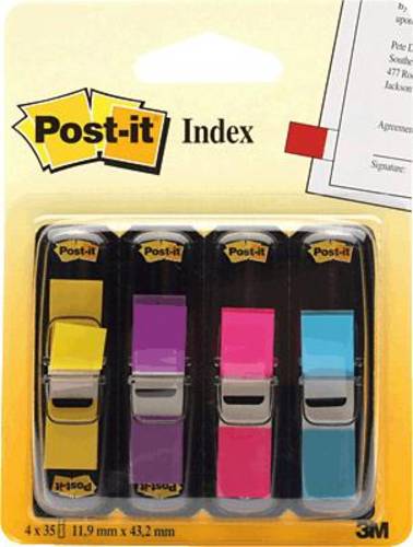 Post-it Haftmarker 7000052572 Gelb, Lila, Pink, Türkis