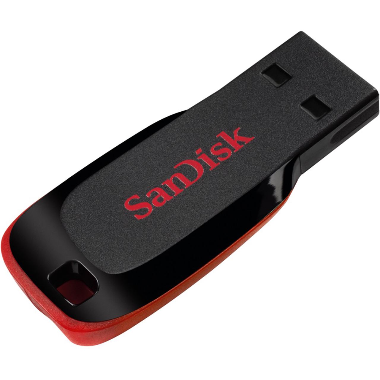 64 GB SanDisk Cruzer Blade rot/schwarz USB 2.0