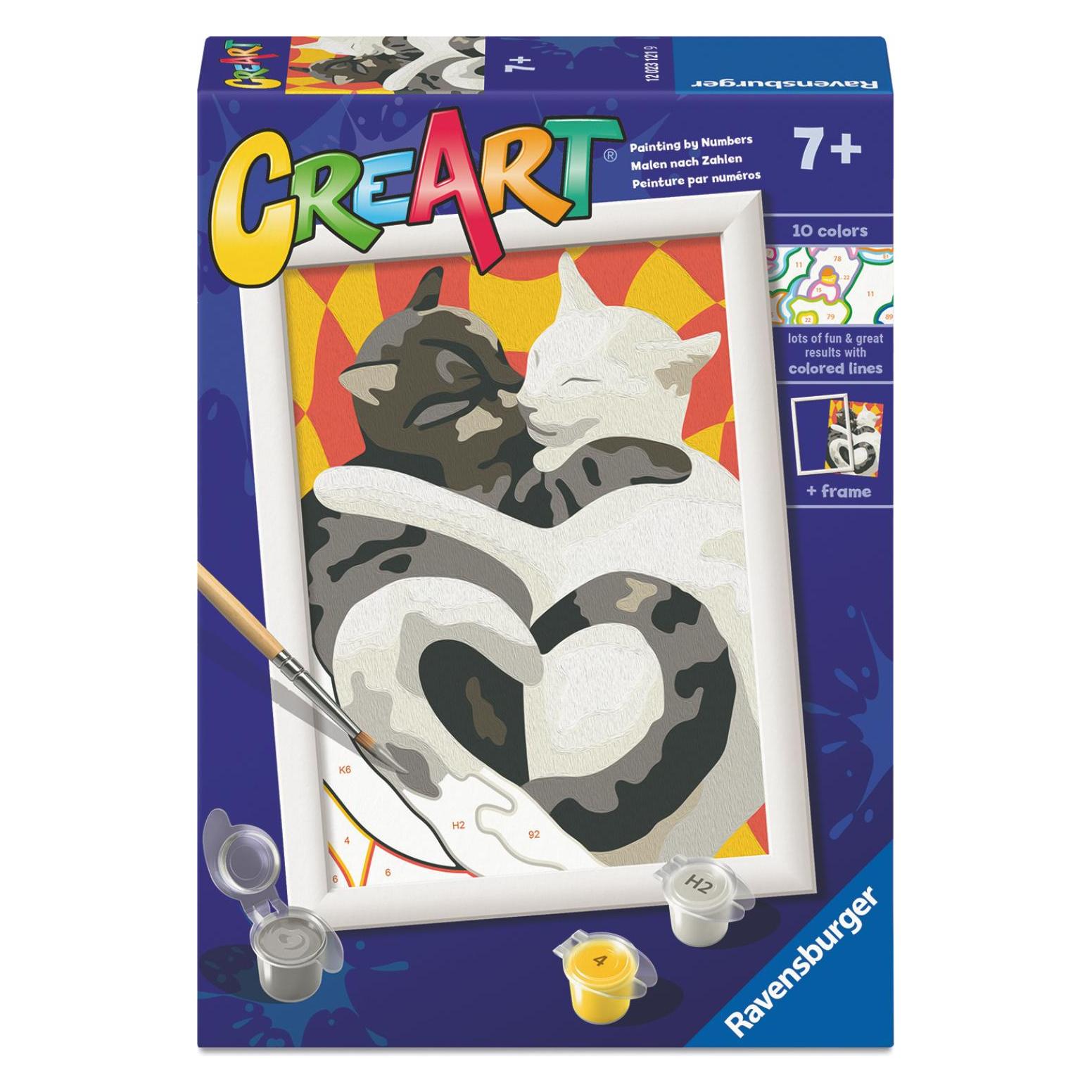 Ravensburger CreArt Serie E - Gatto TVB (66642683)