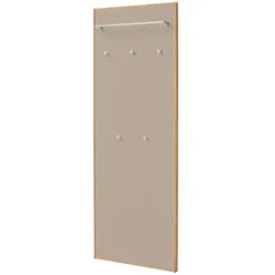 Garderobenpaneel   ¦ creme ¦ Holzwerkstoff ¦ Maße (cm): B: 60 H: 170 T: 10.0