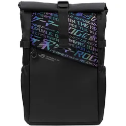 ASUS ROG Gaming Rucksack (bis 17 Zoll, gepolstert, wasserfest, leicht, für Notebooks) schwarz