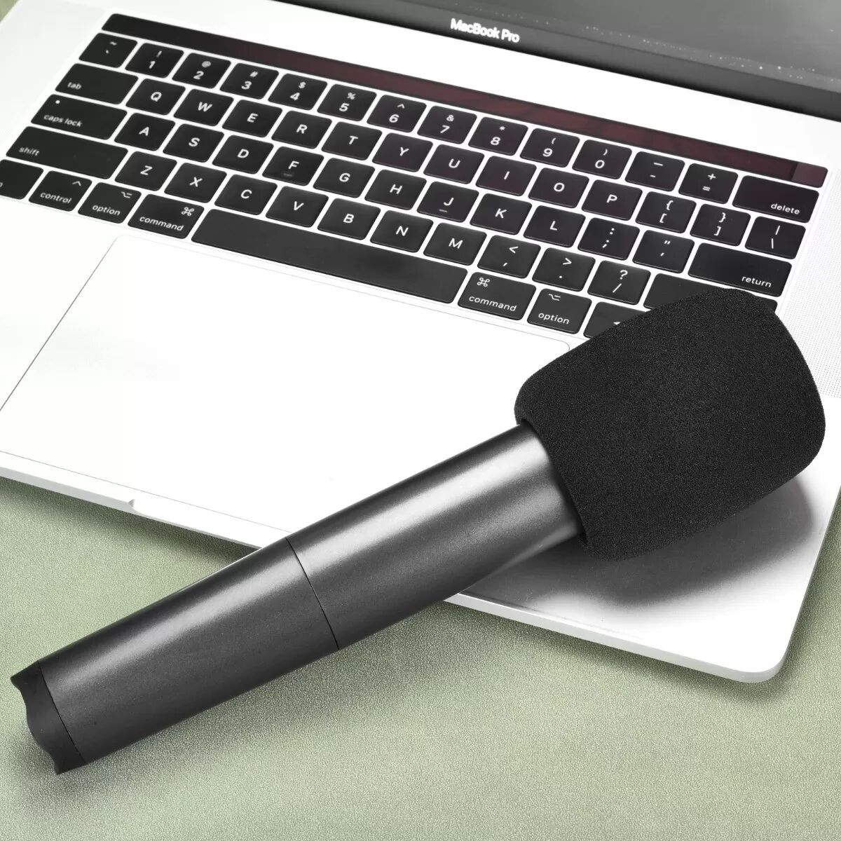 INF Bonnette anti-vent en mousse pour micro – Réduction des plosives et du vent, compatible avec JBL PartyBox Wireless Mic –