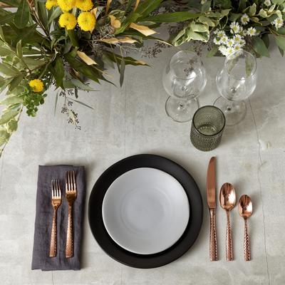 "Fortessa Heirloom Stoneware, 6.25"" B/B Plate (Set of 4), Blush"
