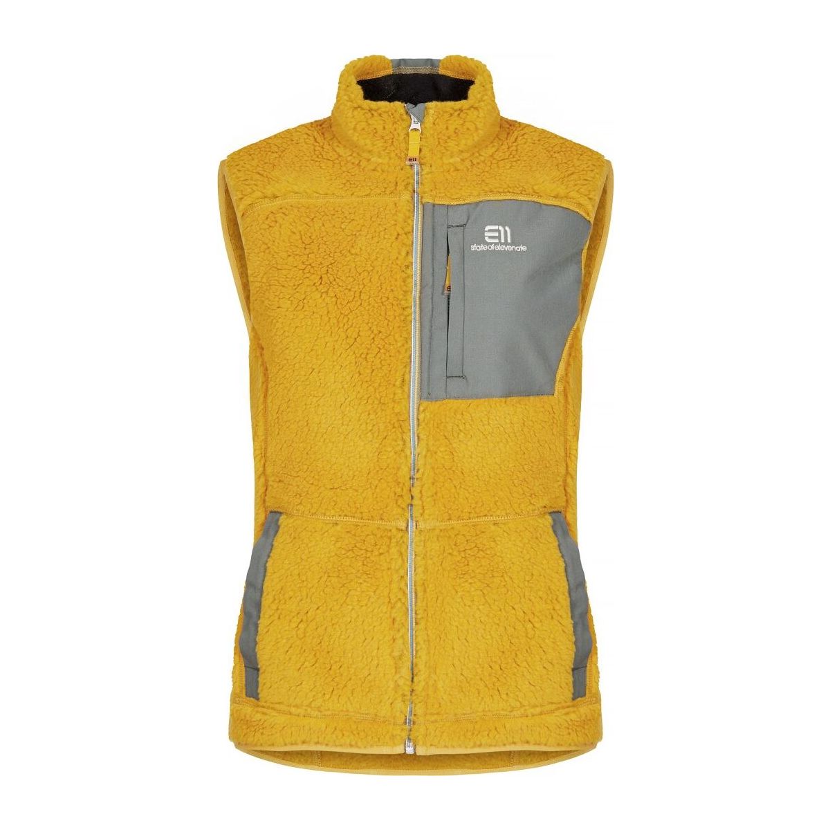 Elevenate Women Glacier Pile Vest mineral yellow (309) S 219-22309003