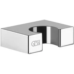 Gessi Rettangolo Fester Wand-Brausenhalter, 20157149, Farbe: Finox Optik