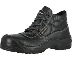 Sicherheitshochschuhe S3 "COMPACT MID" - 45 - schwarz