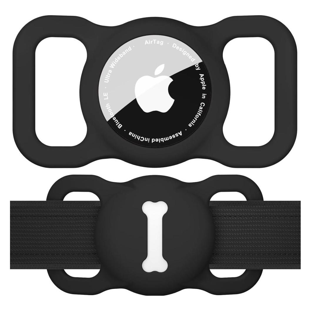 Screenguard AirTag Liquid Silicone Collar Mount für Hundehalsband (00035662)